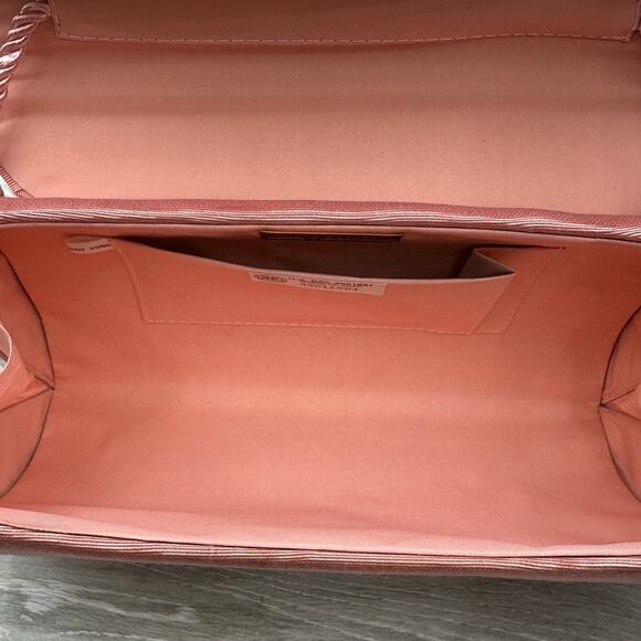 Vintage Whiting and Davis International Pink Purse Clutch - Picture 8 of 10